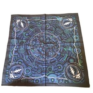 Blue Steal your Face Grateful Dead bandana